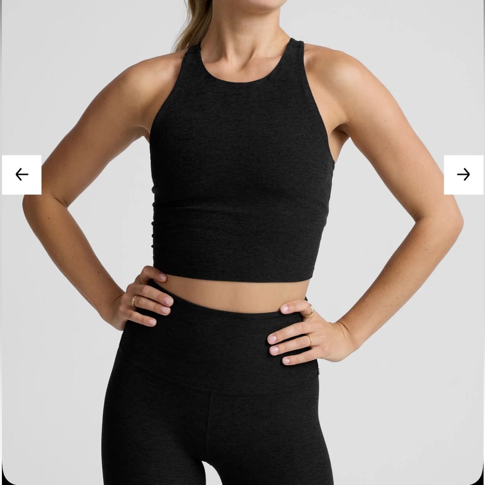 Beyond Yoga Spacedye Refocus Cropped Tank (size XS)